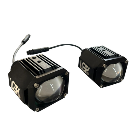 MK07 Spotlight | IP67 waterproof | auxiliary lights with harness | compatible for all motorcycles and cars - premium by LGP (18 months warranty)