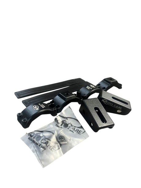 Crash guard / leg guard  Fog Light Clamp / Mounts  Universal -MOTOCARE