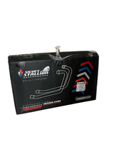 Free Flow Bend Pipe (DUAL O2 SENSOR) ( Header pipe ) For INTERCEPTOR / GT 650 – Silver - SILVER STALLION PERFORMANCE  ( UPGRADED )