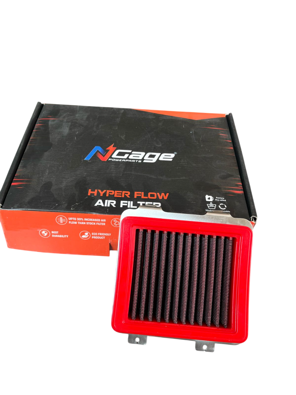 KTM DUKE 250 GENERATION 3 HYPERFLOW AIR FILTER- NGAGE POWERPARTS