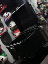 Trolley Top Box 2.0 | LGP -55L Premium fits all motorcycle  | Movable wheels | Quick Release - BLACK