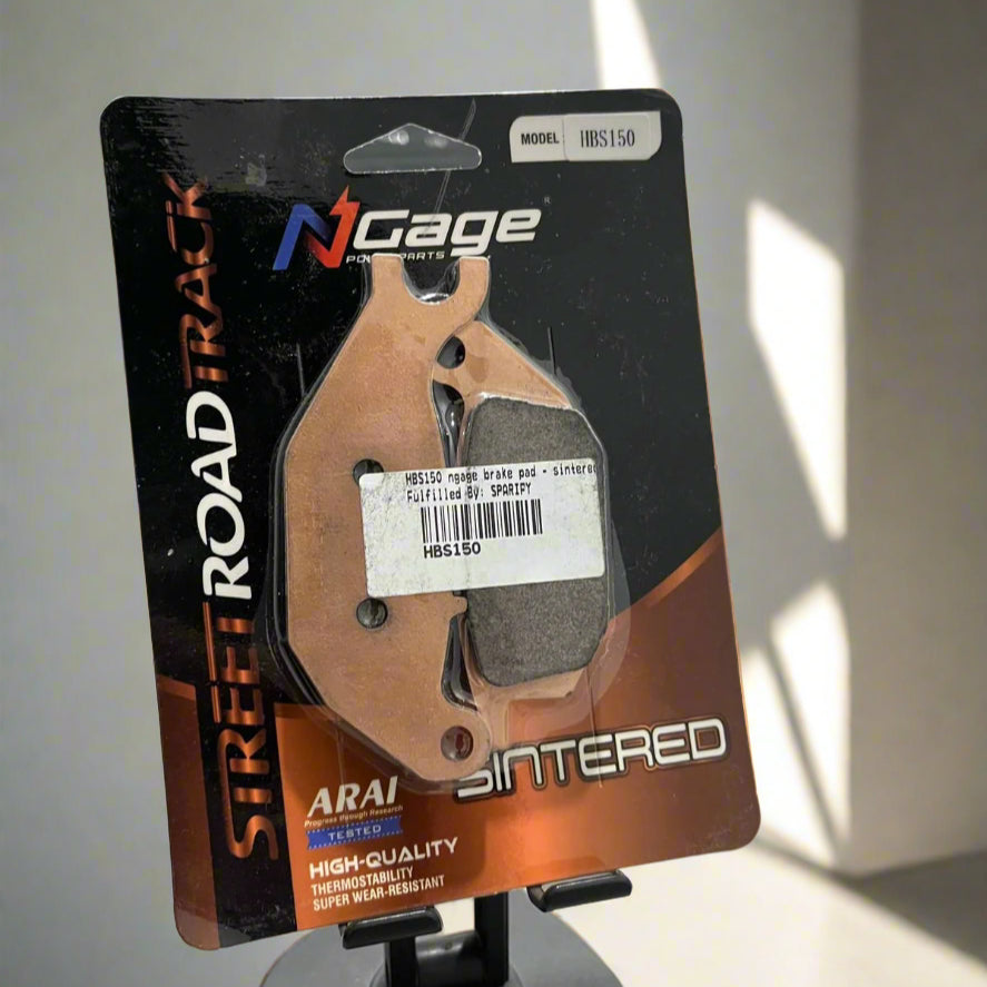 YAMAHA R15 V2 / V3| REAR sintered brake pads | NGAGE POWERPARTS - ARAI Certified for Extreme Performance