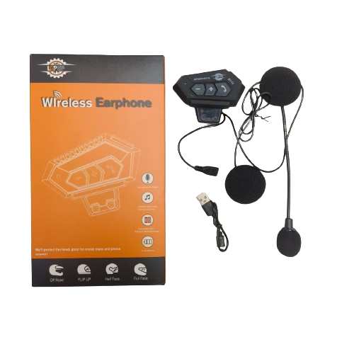 LGP BT12 WIRELESS MOTORCYCLE HELMET BLUETOOTH HEADSET (1 YEAR WARRANTY)