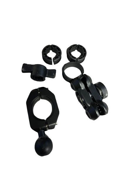 LGP ALPHA MOUNT HANDLEBAR PREMIUM MOBILE HOLDER WITH SMART CHARGER IDEAL FOR MAPS AND NAVIGATION ( BLACK )