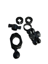 LGP ALPHA MOUNT HANDLEBAR PREMIUM MOBILE HOLDER WITH SMART CHARGER IDEAL FOR MAPS AND NAVIGATION ( BLACK )