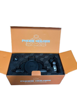 LGP ALPHA MOUNT HANDLEBAR PREMIUM MOBILE HOLDER WITH SMART CHARGER IDEAL FOR MAPS AND NAVIGATION ( BLACK )