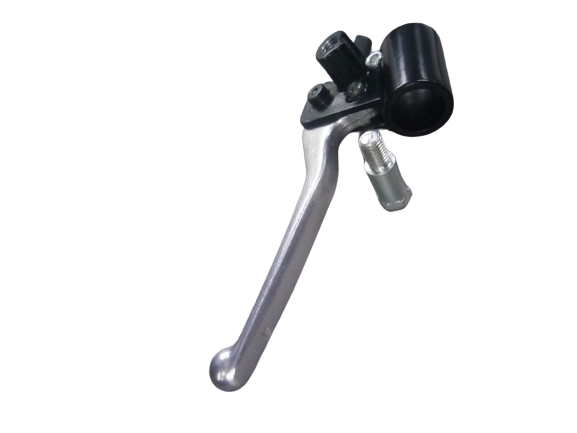 Vespa lever with yoke assembly muff - LHS