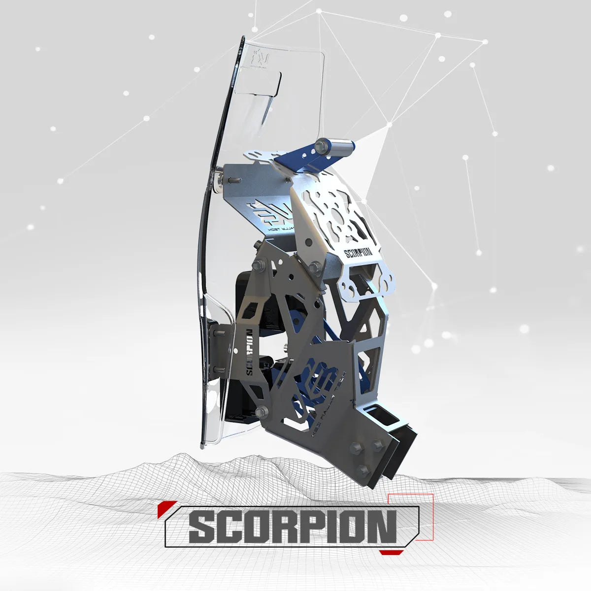 Hero Xpulse 200 | Scorpion Navigation Rally Tower | Inspired by DAKAR | MADE IN INDIA - k3grallytech