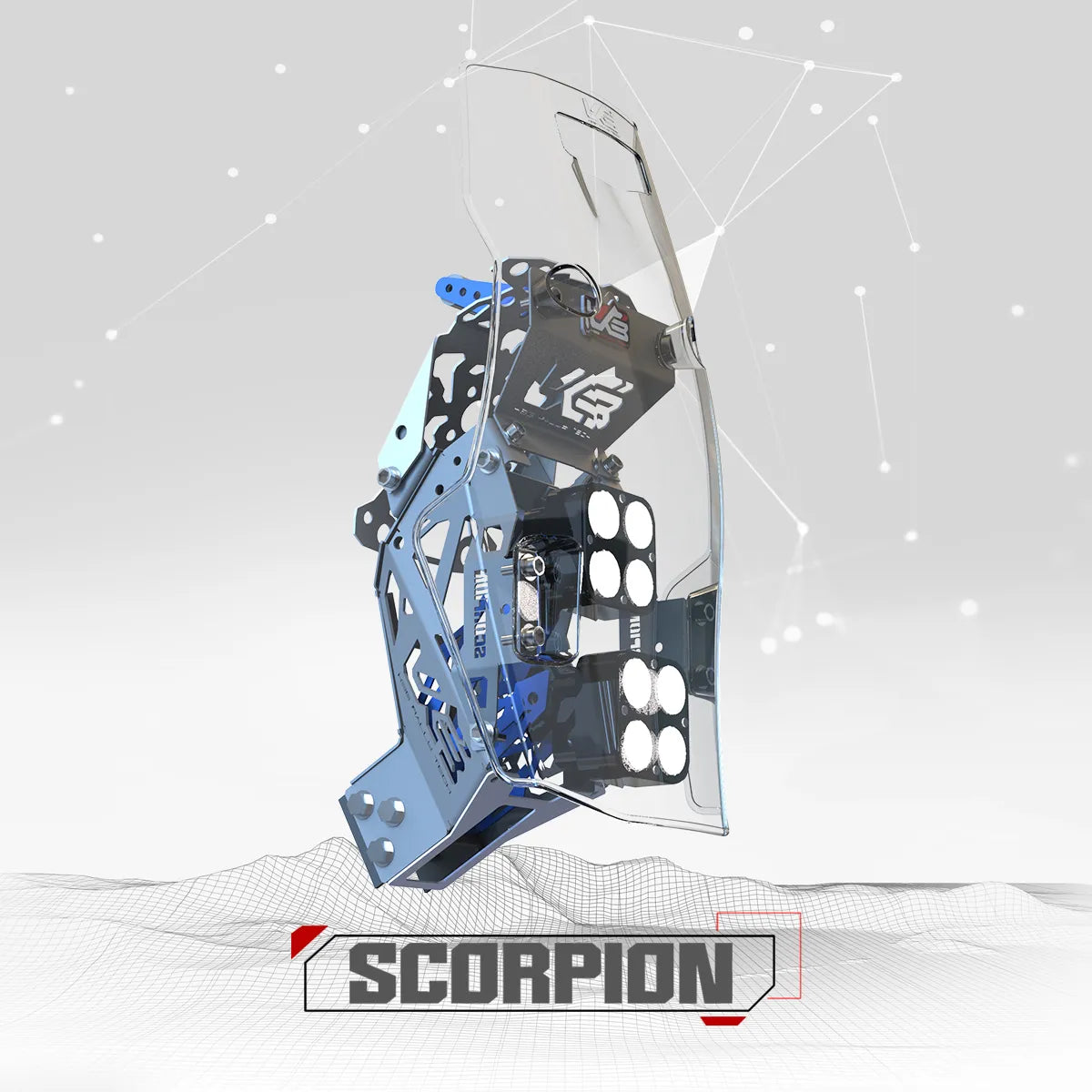 Hero Xpulse 200 | Scorpion Navigation Rally Tower | Inspired by DAKAR | MADE IN INDIA - k3grallytech