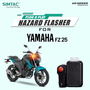 Simtac with switch hazard flasher for yamaha FZ 25  (FZ25-WS6)