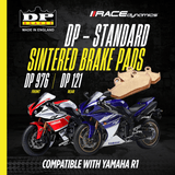 DP Sintered Brake Pads for Yamaha R1 (2007-2014)- Standard