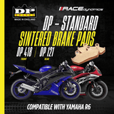 DP Sintered Brake Pads for Yamaha R6 (2004-2018)- Standard