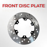 Aprilia front disc brake plate compatible for SR/storm models