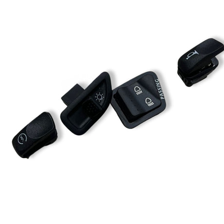 MODULAR SWITCHES FOR APRILLIA SET OF - 4 (HORN , SELF START,PASSING LIGHT SWITCH,INDICATOR SWITCH)
