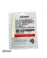 COMBO - KTM RC 125/ 200/  390 ( bs3 , bs4 , bs6 )| front and rear sintered brake pads | NGAGE POWERPARTS - ARAI Certified for Extreme Performance