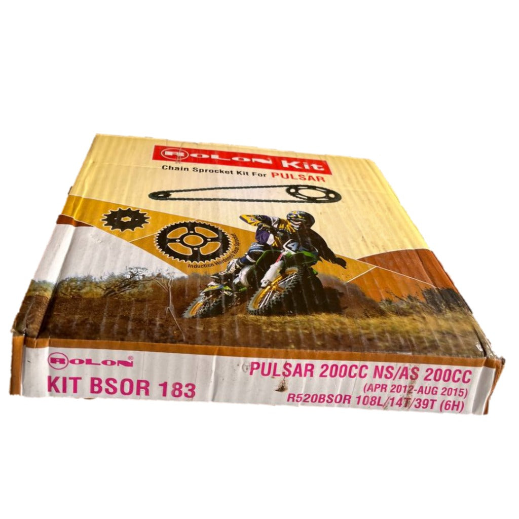 PULSAR NS200  (2012-2015)ROLON CHAIN SPROCKET KIT