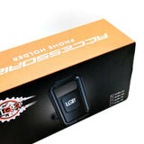 LGP MB1 Jaw-Grip Waterproof Bike/Motorcycle/Scooter Mobile Phone Holder Mount with Fast USB 3.0 Charger, Ideal for Maps and GPS Navigation (Black) - M8