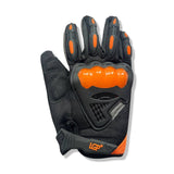 LGP motocross riding gloves | Black (Orange)