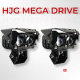LIU HJG Mega Drive 60W Quad Shot Dual Lens/Dual Color High/Low Yellow/White LED Fog Lights (2 Pc) ( ORIGINAL)