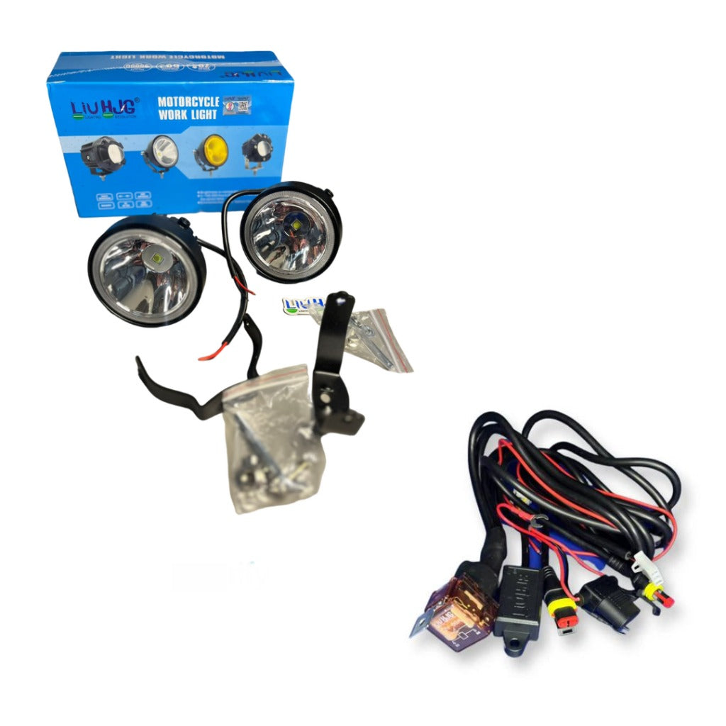 LIU HJG Vintage auxiliary lights artless white