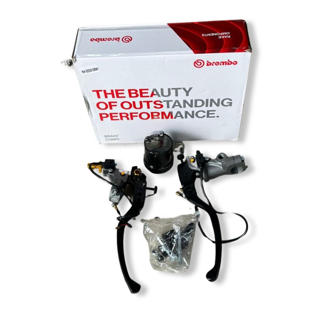 BREMBO RCS  HYDRAULIC CLUTCH AND BRAKE LEVER SET - BIG CAN ( SINGLE SIDE) - REPLICA