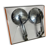 BAR END MIRRORS – CHROME SET OF -2 (ROYAL ENFIELD) COMPATIBLE FOR GT 650/INTERCEPTOR 650/HUNTER 350/SUPER METEOR 650