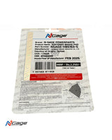 RE HIMALAYAN 411-450 , GUERRILLA 450  | rear sintered brake pads | NGAGE POWERPARTS - ARAI Certified for Extreme Performance