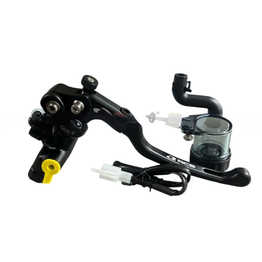 RCB | S1-FL | MASTER BRAKE PUMP | 17MM | LH|  01BP053B - BLACK ( LEFT HAND SIDE ) RACING BOY