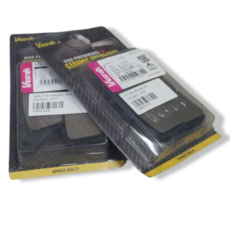 Suzuki V storm SX 250 ceramic brake pads by vesrah - COMBO (FRONT & REAR)SD360.SD953