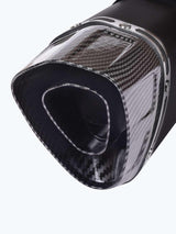 Akrapovic Centre Black End Carbon Shield Exhaust - Moto Modz