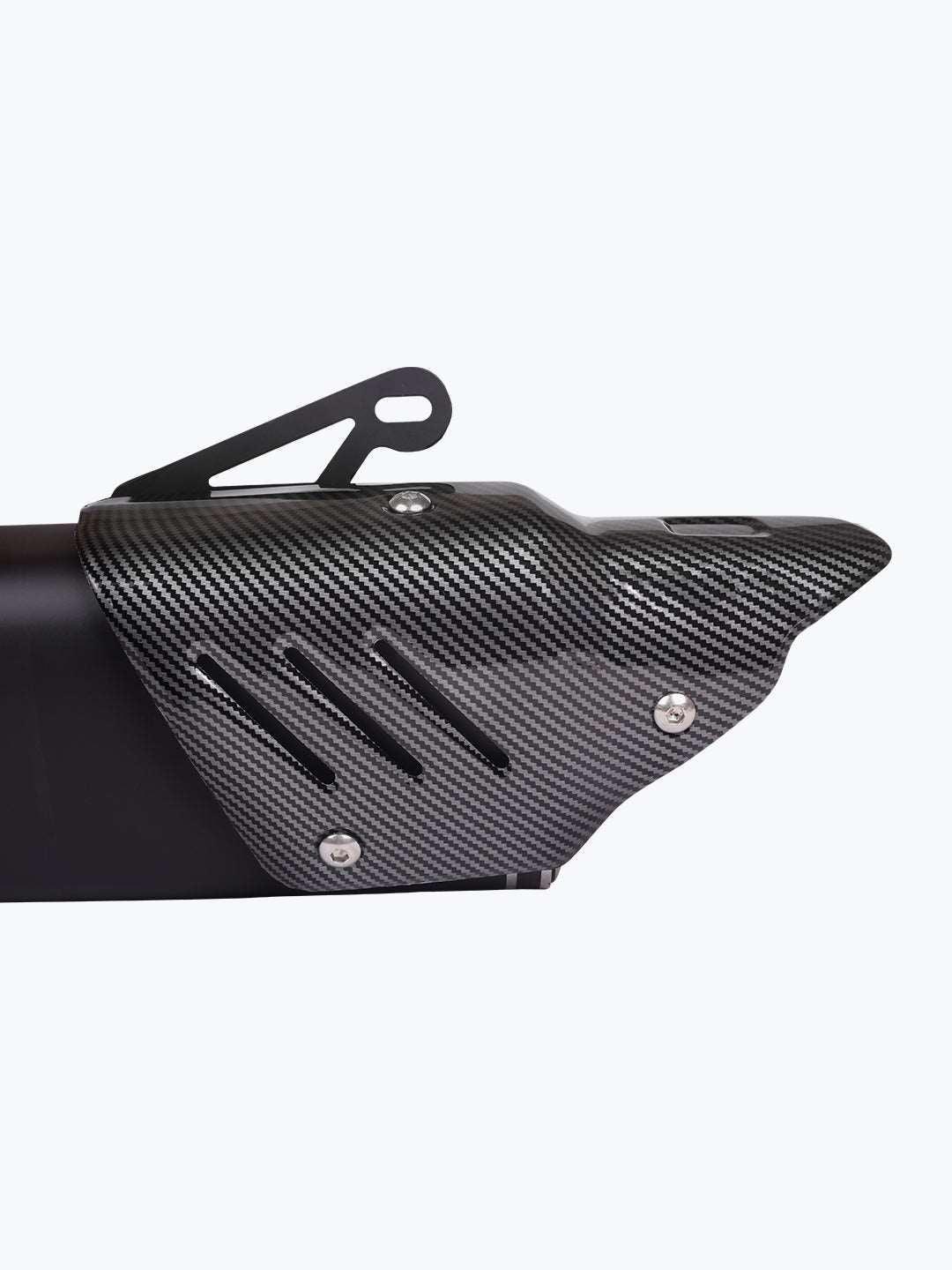Akrapovic Centre Black End Carbon Shield Exhaust - Moto Modz