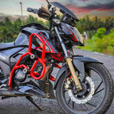 HT ADV Crash Guard for Apache RTR 160/200 4v  with 4 Metal Slider- SBTVS-111