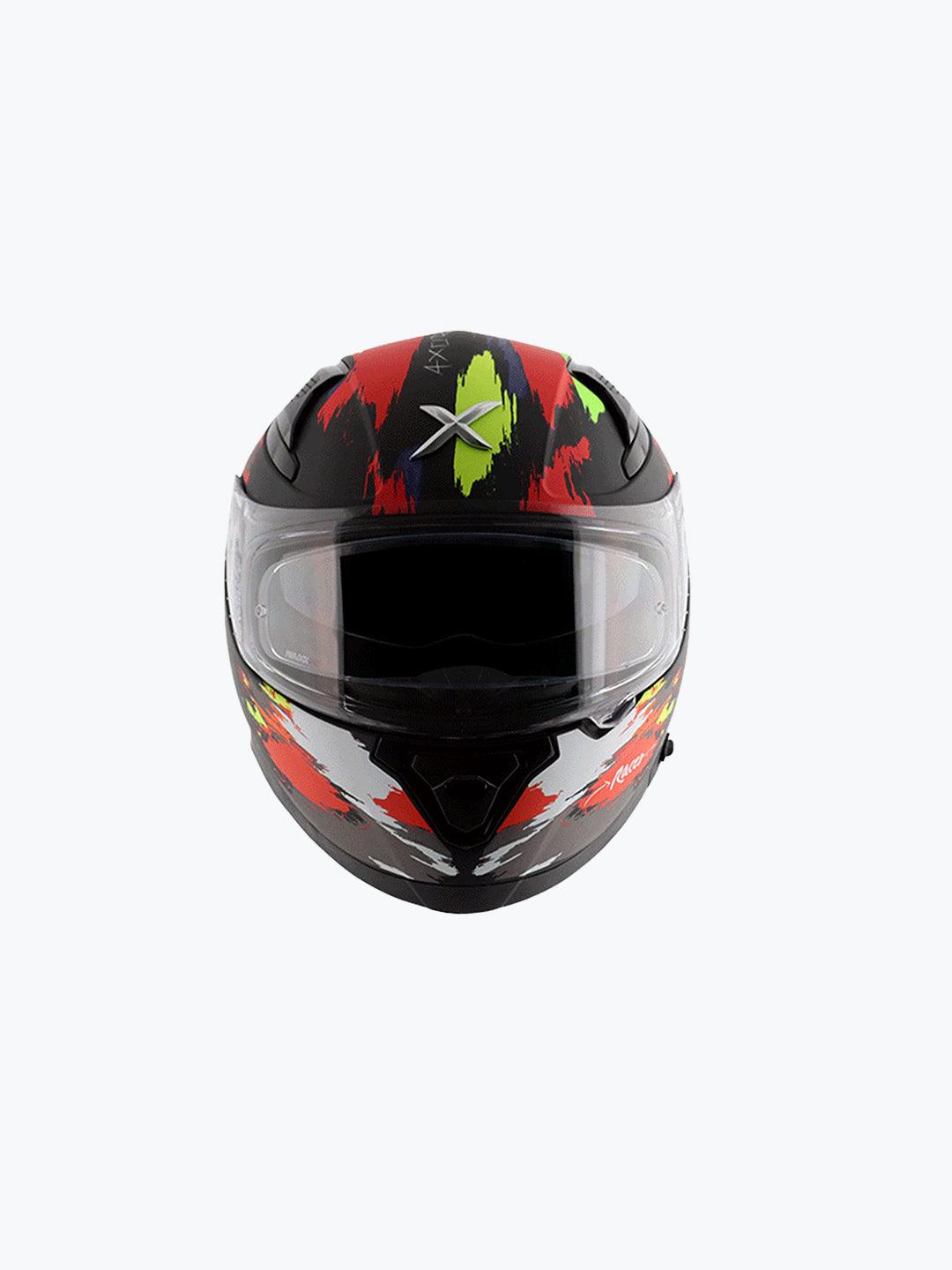 Axor Apex Racer Dull Black Neon Yellow - Moto Modz