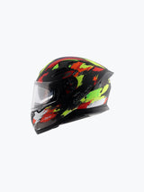Axor Apex Racer Dull Black Neon Yellow - Moto Modz