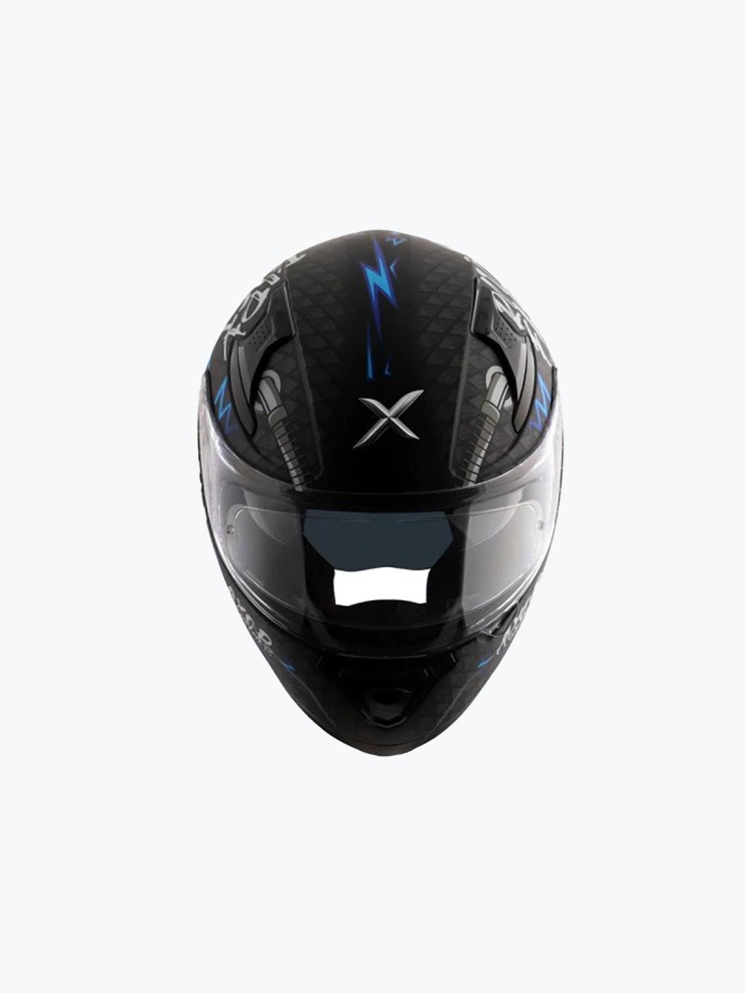 Axor Apex RideFast Black Blue - Moto Modz