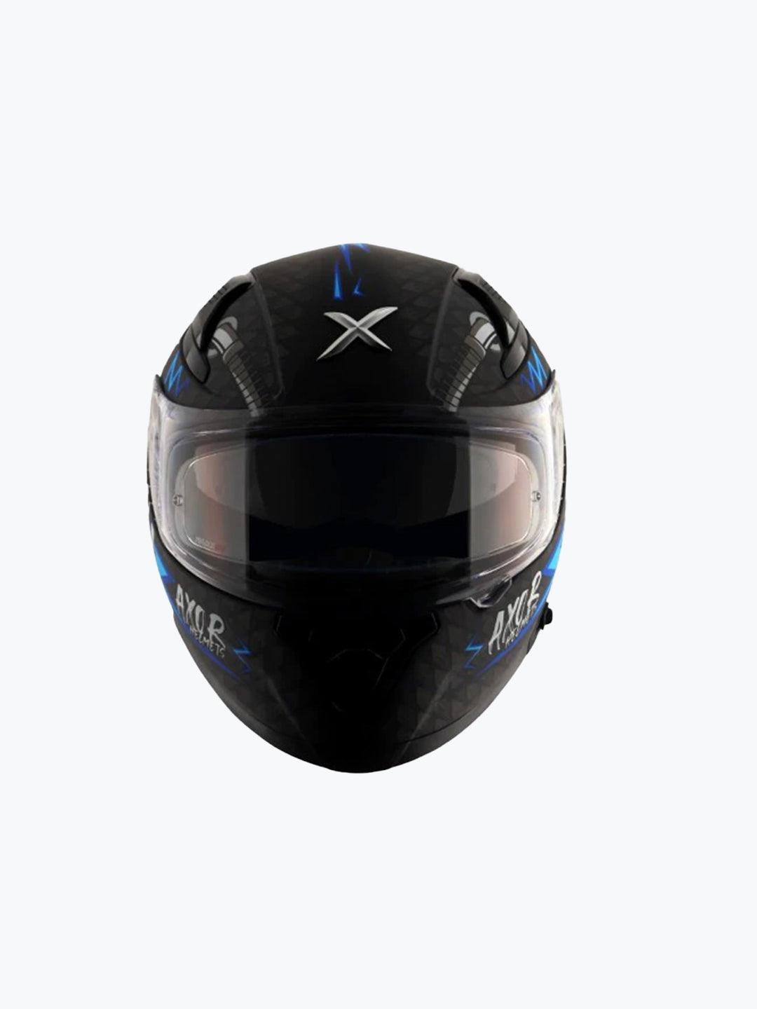 Axor Apex RideFast Black Blue - Moto Modz
