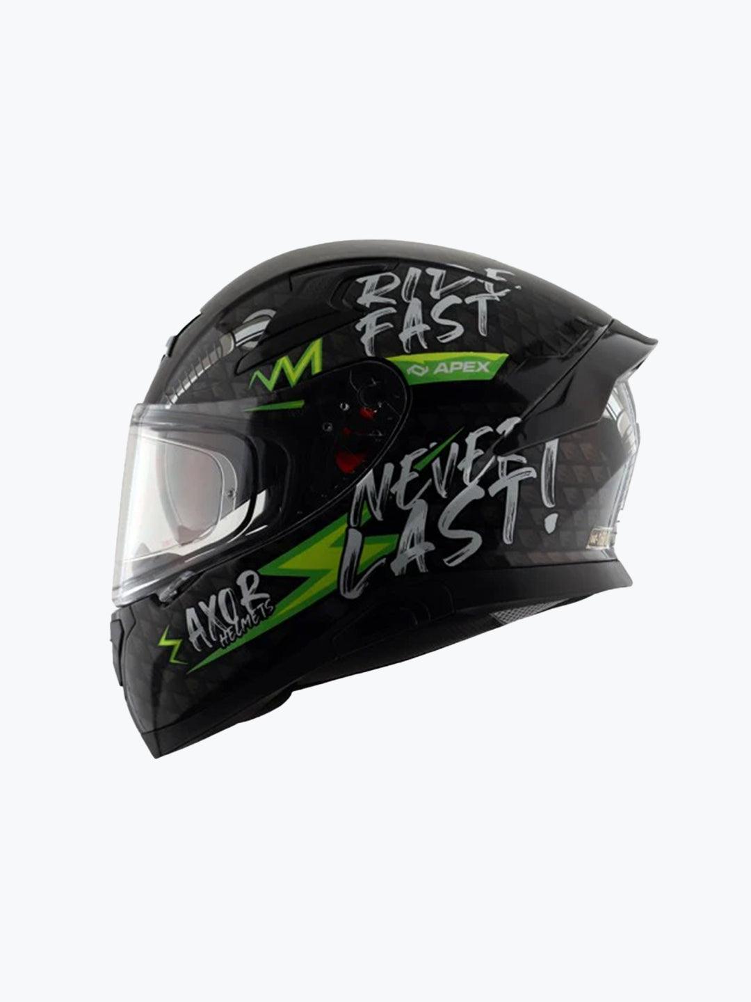 Axor Apex RideFast Black Neon Yellow - Moto Modz