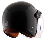 Axor Jet Carbon Small Checks helmet with Bubble Visor - Moto Modz
