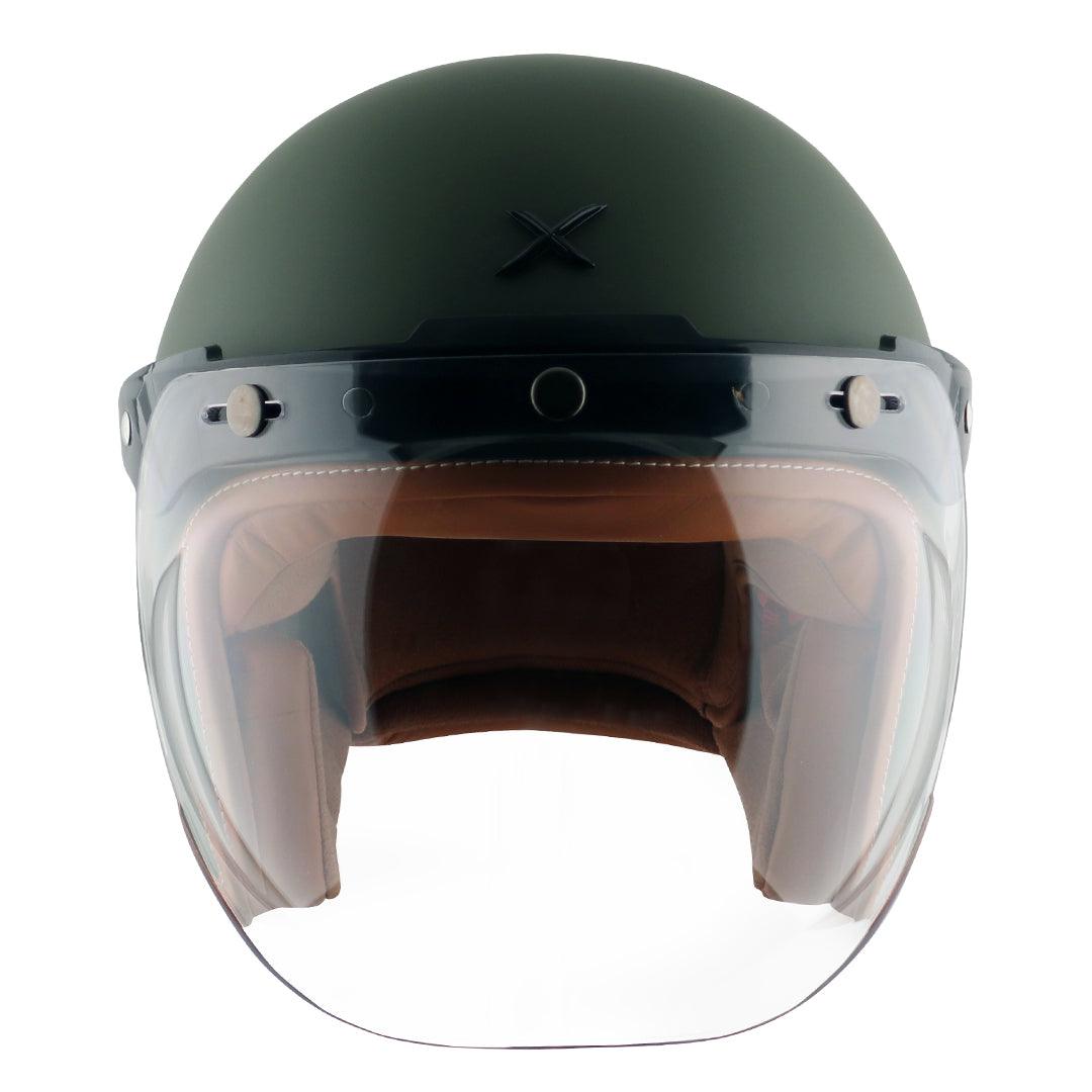 Axor Retro Jet Helmet - Moto Modz