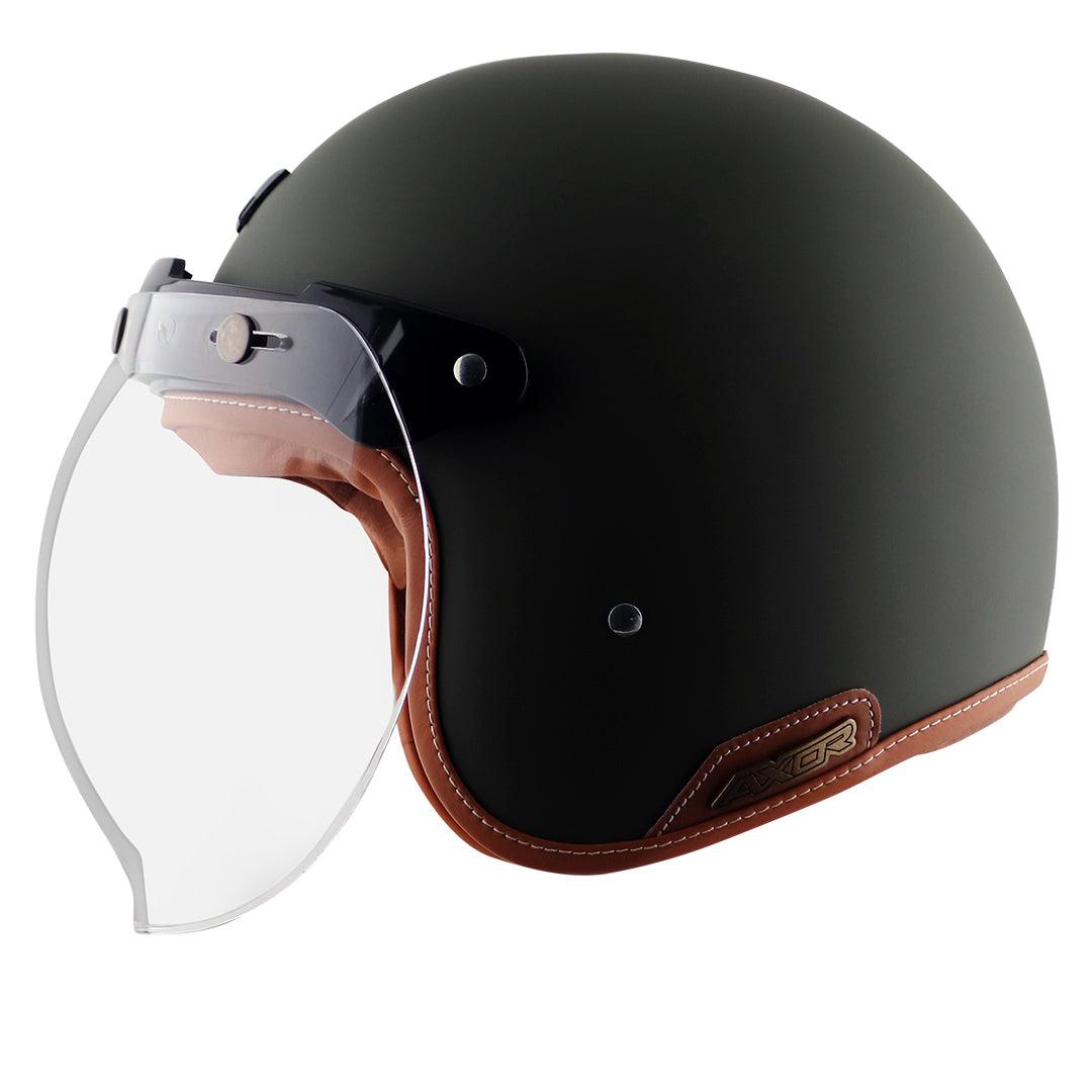 Axor Retro Jet Helmet - Moto Modz