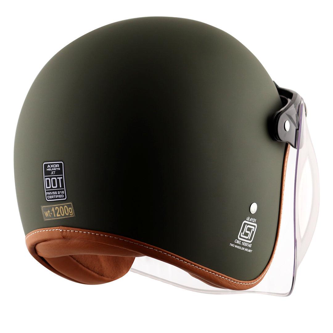 Axor Retro Jet Helmet - Moto Modz