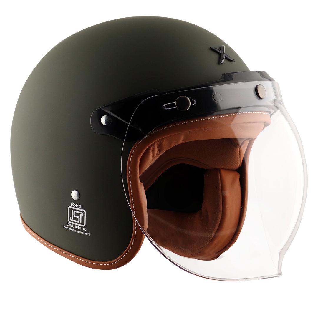 Axor Retro Jet Helmet - Moto Modz