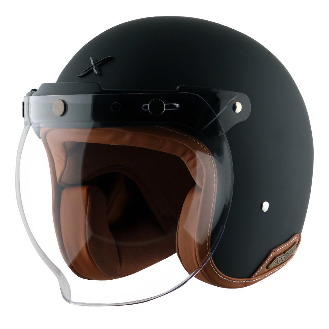 Axor Retro Jet Helmet - Moto Modz