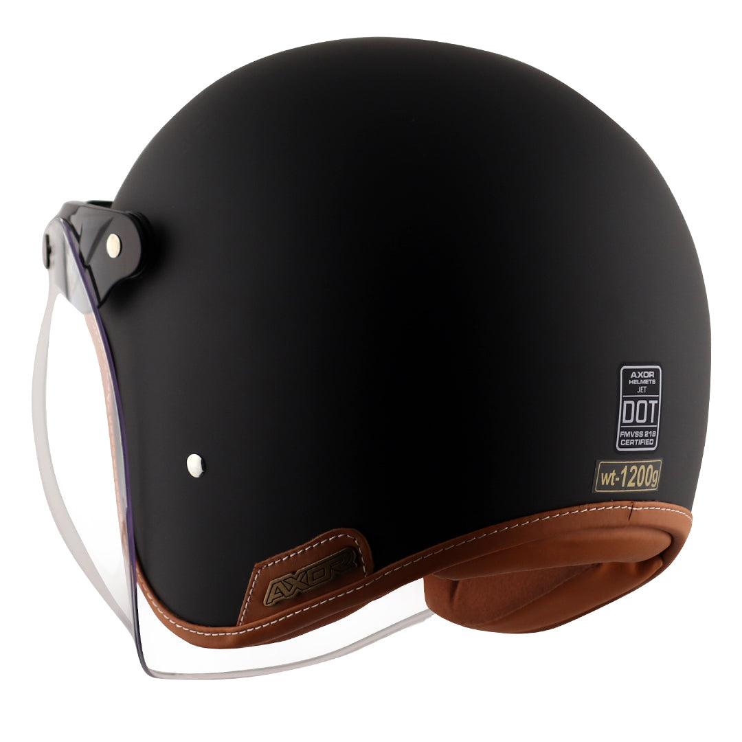 Axor Retro Jet Helmet - Moto Modz