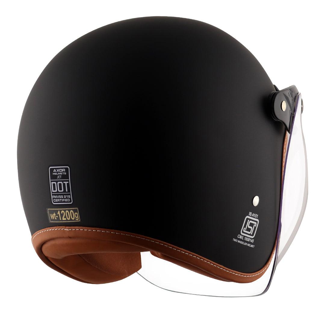 Axor Retro Jet Helmet - Moto Modz