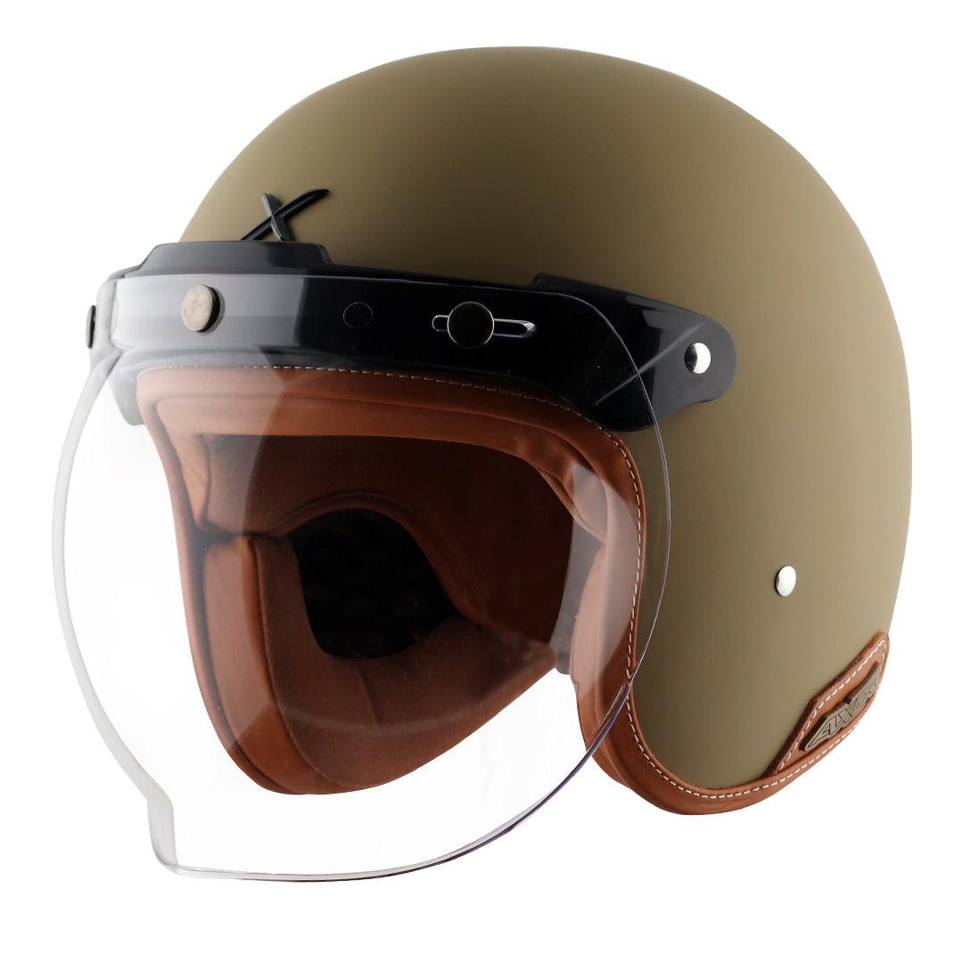 Axor Retro Jet Helmet - Moto Modz