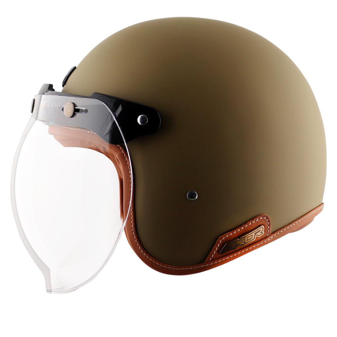 Axor Retro Jet Helmet - Moto Modz