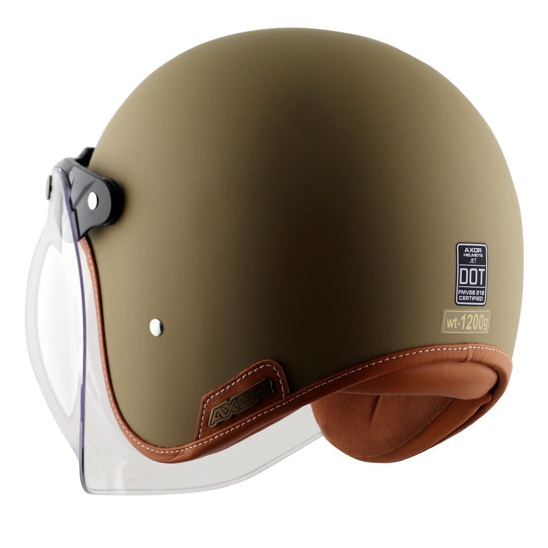 Axor Retro Jet Helmet - Moto Modz
