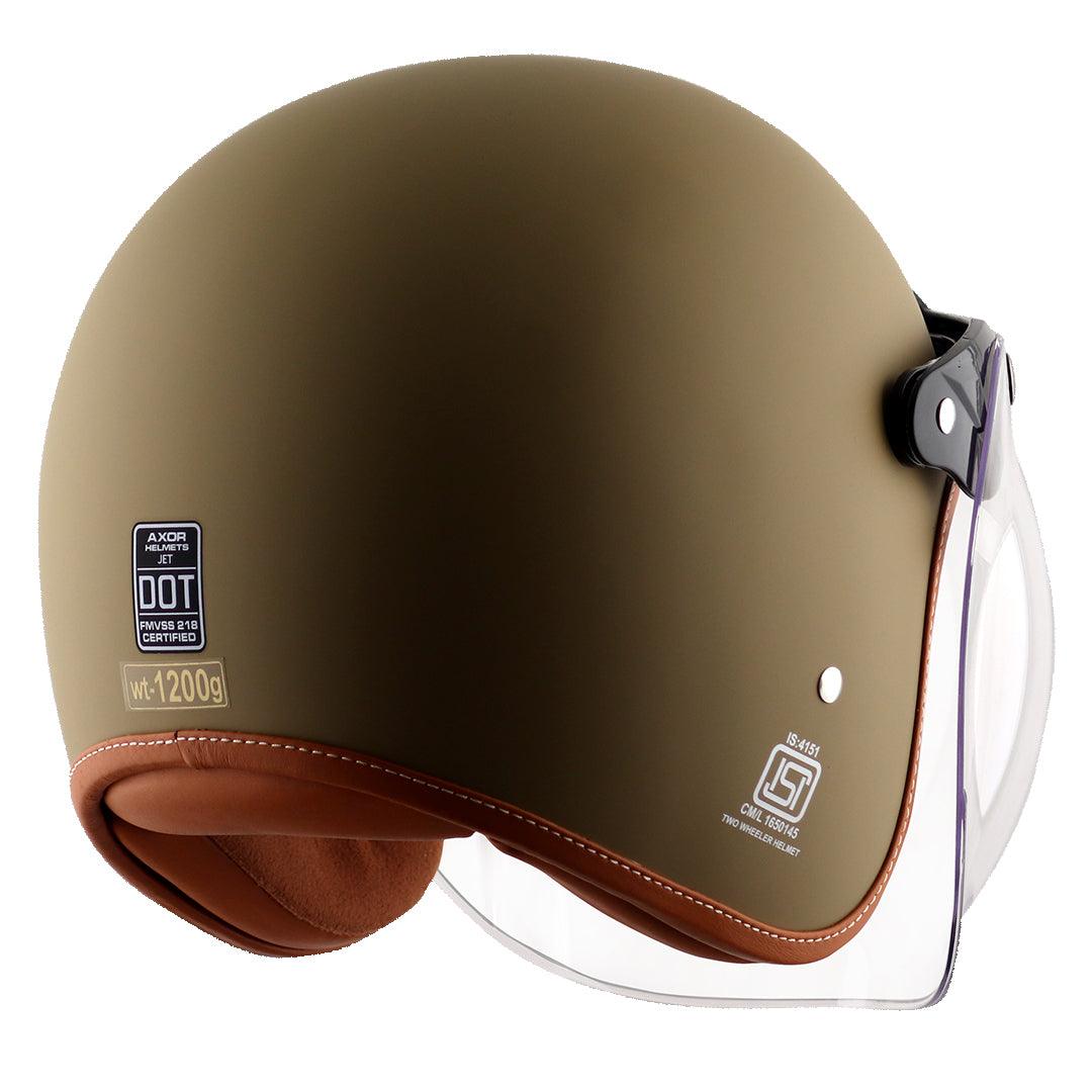Axor Retro Jet Helmet - Moto Modz