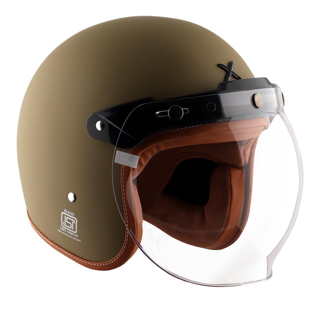 Axor Retro Jet Helmet - Moto Modz